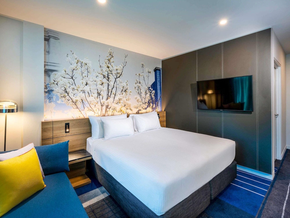 Habitación Deluxe con 1 cama king del hotel Novotel Melbourne Preston