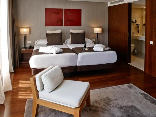 Habitación Doble Superior del hotel Carris Ribeira. Foto 4