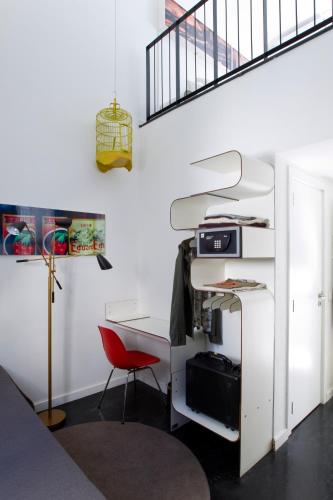 Habitación Triple Dúplex del hotel Gat Rossio