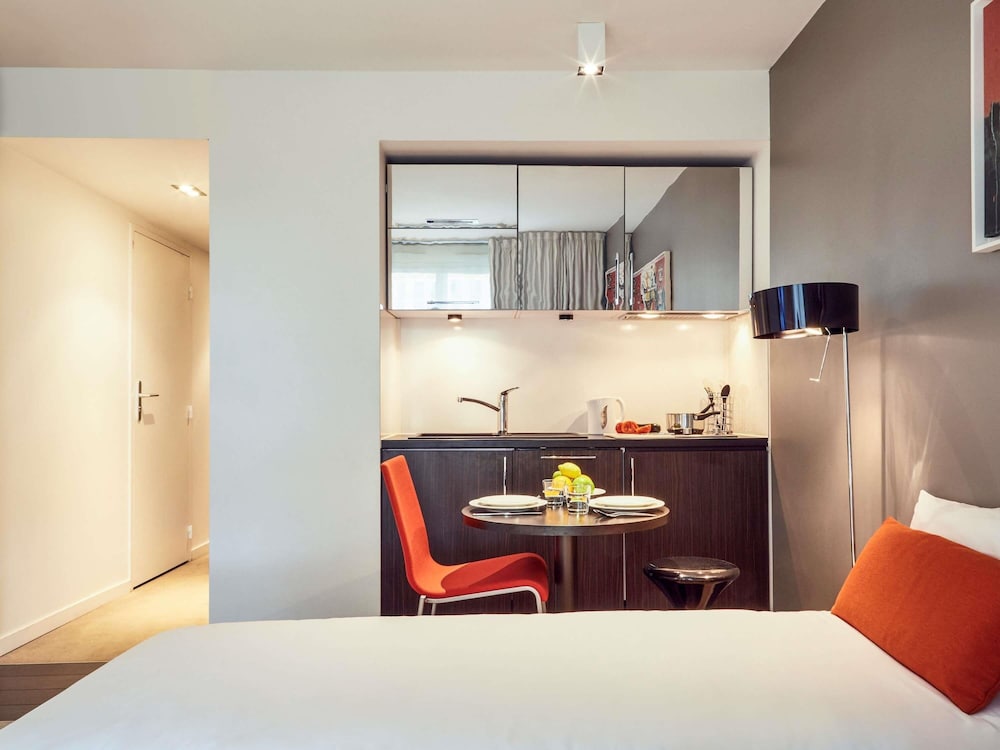 Estudio, 1 cama doble del hotel Aparthotel Adagio Nice Centre. Foto 5