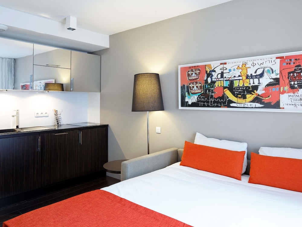 Estudio, 1 cama doble del hotel Aparthotel Adagio Nice Centre. Foto 6