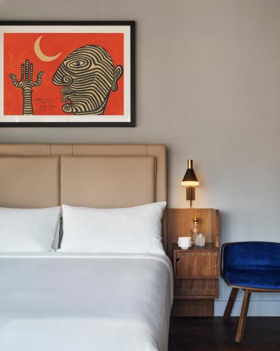 Estudio Esquinero adaptado para personas con discapacidad - 1 cama grande del hotel ModernHaus SoHo. Foto 2