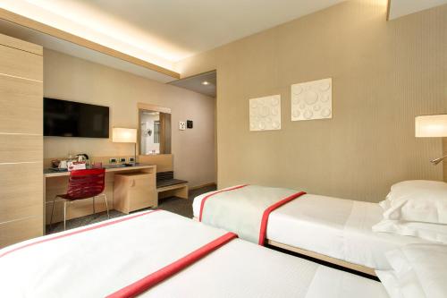 Habitación Doble - 2 camas del hotel iQ Hotel Roma. Foto 2