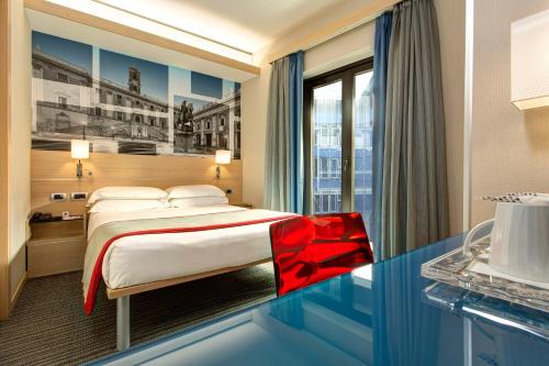 Habitación Doble Pequeña del hotel iQ Hotel Roma. Foto 2