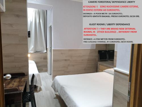Habitación Triple situada en el anexo del hotel Eurohotel. Foto 1