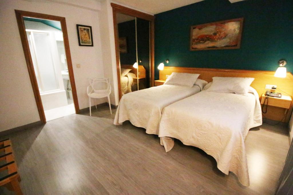 Habitación doble del hotel Nest Style Santiago. Foto 1