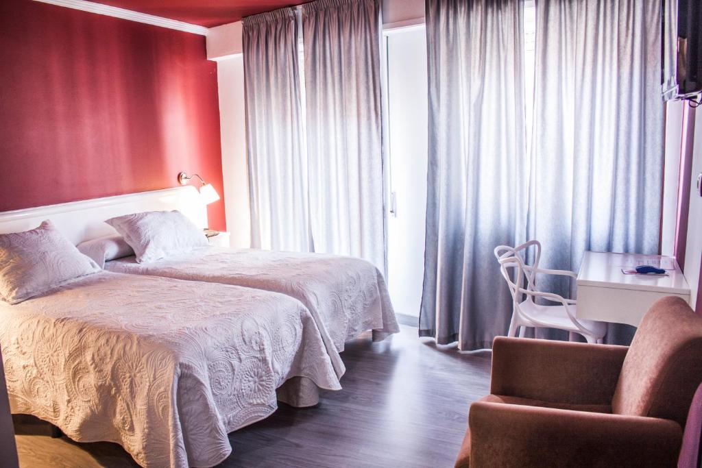 Habitación doble Exterior del hotel Nest Style Santiago. Foto 2