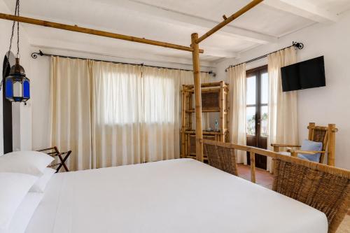 Habitación Doble Deluxe con vistas al mar del hotel Sighientu Resort. Foto 1