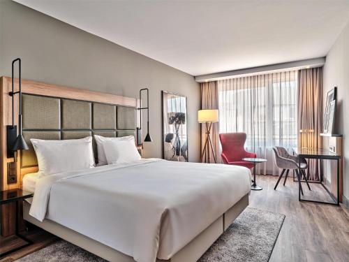 Habitación Premium del hotel Radisson Blu , Hamburg Airport