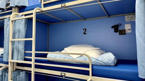 Single bed in 12 - Bed Mixed Dormitory Room Shared Bathroom del hotel Smart Russell Square. Foto 2