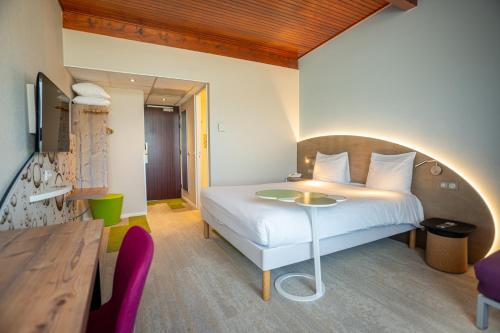 Habitación Doble Estándar del hotel Ibis Styles Colmar Nord. Foto 6