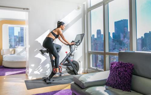 Suite en el ático con cama extragrande del hotel Yotel New York Times Square