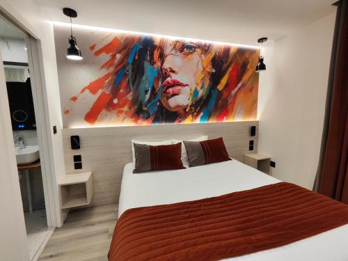 Habitación Doble del hotel LE 55 MONTPARNASSE. Foto 1