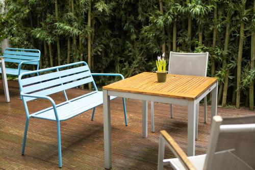 Apartamento con terraza del hotel B-Aparthotels Grand Place. Foto 4