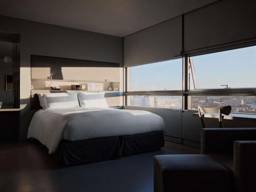 Suite ejecutiva - Vistas a la catedral, cama king del hotel So/ Vienna