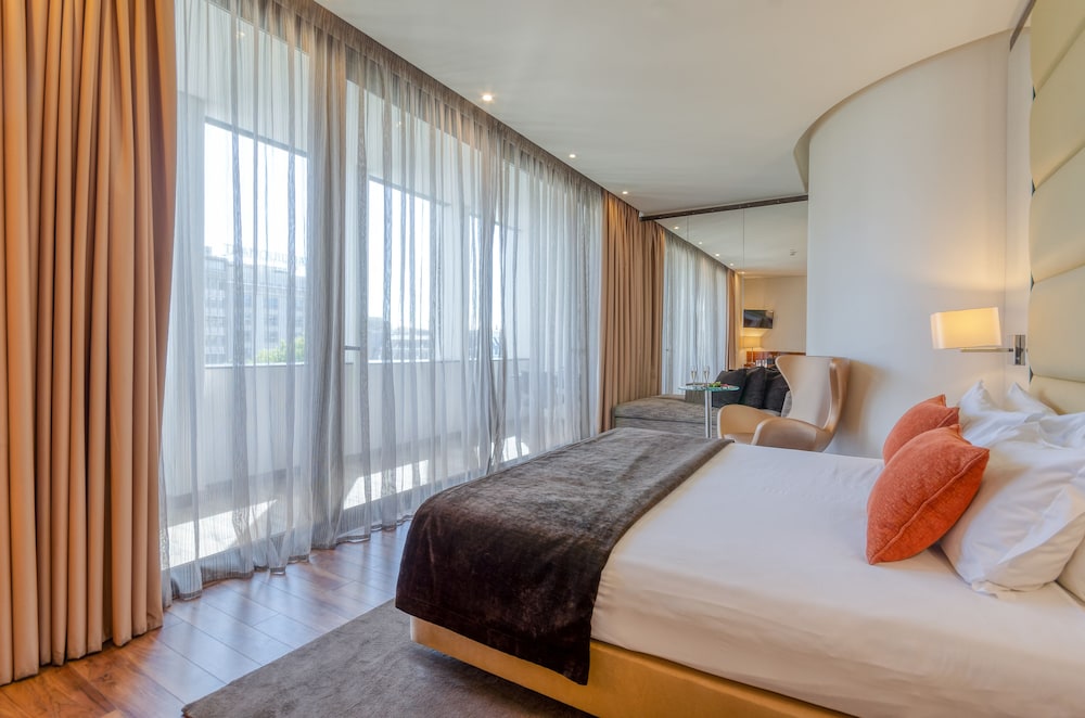 Habitación ejecutiva doble, balcón del hotel Turim Av Liberdade