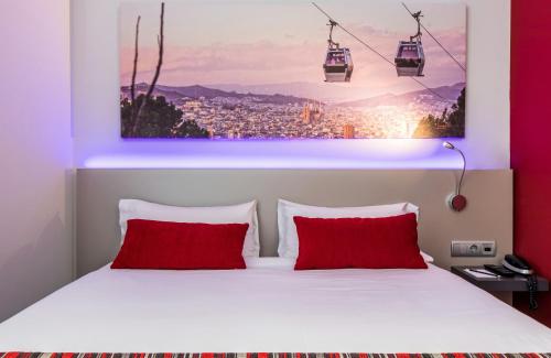 Habitación Doble Confort con aparcamiento - 1 o 2 camas del hotel Leonardo Boutique Barcelona Sagrada Familia. Foto 5
