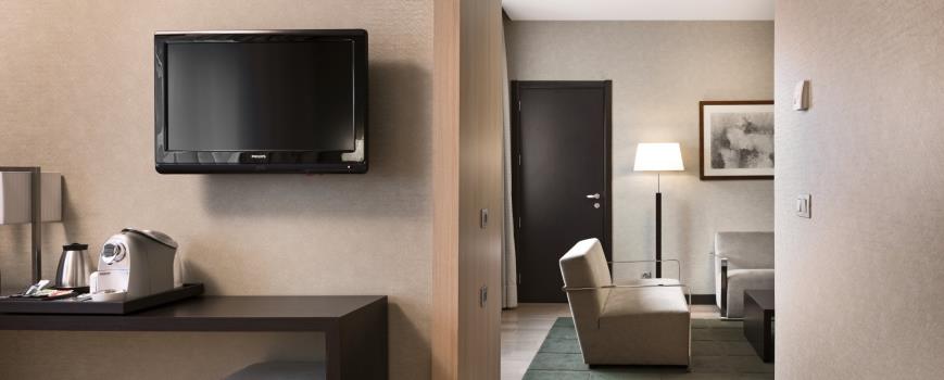 Junior suite del hotel NH Madrid Ribera del Manzanares