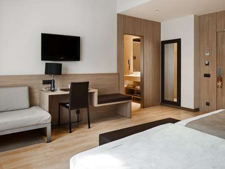 Habitación doble del hotel Catalonia Atocha