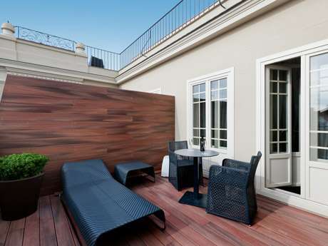 Habitación doble Balcón o Terraza Superior del hotel Catalonia Atocha. Foto 1