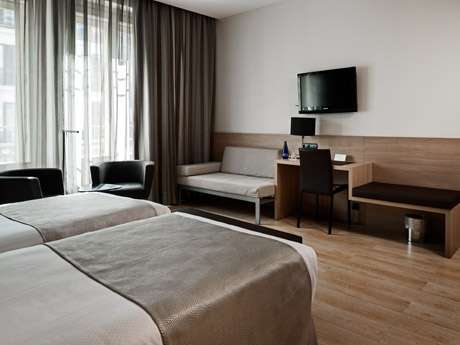 Habitación doble Vista ciudad del hotel Catalonia Atocha. Foto 1