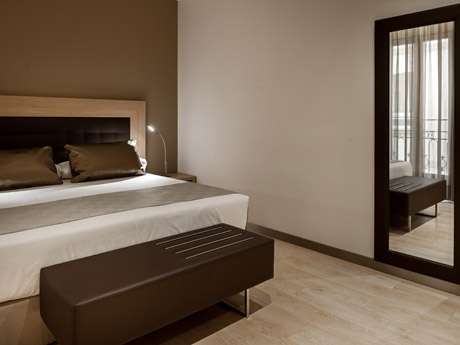 Habitación doble del hotel Catalonia Atocha. Foto 1