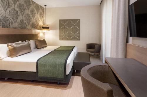 Habitación Doble - 1 o 2 camas del hotel Catalonia Atocha. Foto 4