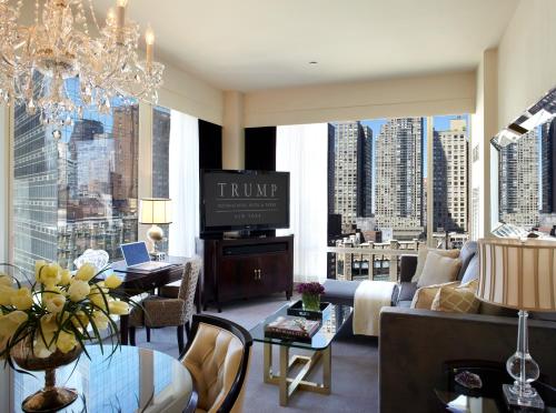 Suite Executive de 1 dormitorio con vistas a la ciudad del hotel Trump International and Tower New York