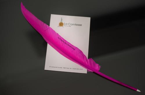 Habitación Doble Baronne con vistas laterales a la Torre Eiffel del hotel La Comtesse. Foto 3