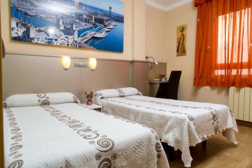 Habitación Doble con baño privado - 1 o 2 camas del hotel Barcelona. Foto 5