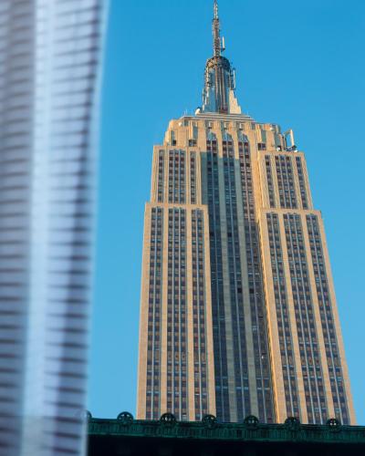 Suite Junior Club con vistas al Empire State del hotel Langham Place, Fifth Avenue