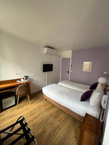 Habitación Doble - 2 camas del hotel Léman Opéra. Foto 1