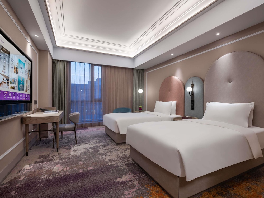 Habitación estándar con dos camas individuales del hotel Mercure Beijing Downtown