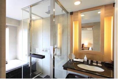 Habitación doble Premium 2 camas del hotel Niwa Tokyo. Foto 3
