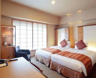 Hollywood Twin Room del hotel Niwa Tokyo