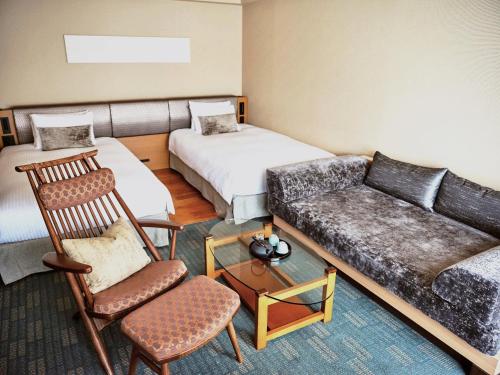 Habitación Doble Premium (planta alta) - No fumadores - 2 camas del hotel Niwa Tokyo. Foto 1