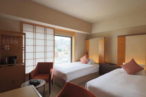 Oferta Especial - Habitación Doble Superior con 2 camas - No fumadores del hotel Niwa Tokyo. Foto 2