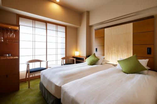 Habitación Doble Estándar - 2 camas del hotel Niwa Tokyo