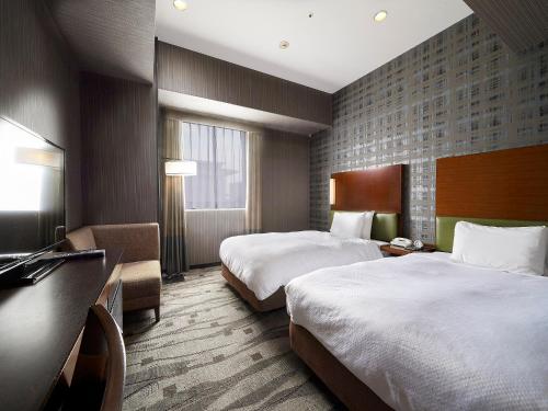 Habitación Doble - No fumadores - 2 camas del hotel Sotetsu Grand Fresa Tokyo-Bay Ariake