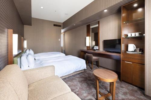Habitación Doble Superior - 2 camas - Para fumadores del hotel Sotetsu Grand Fresa Tokyo-Bay Ariake. Foto 1