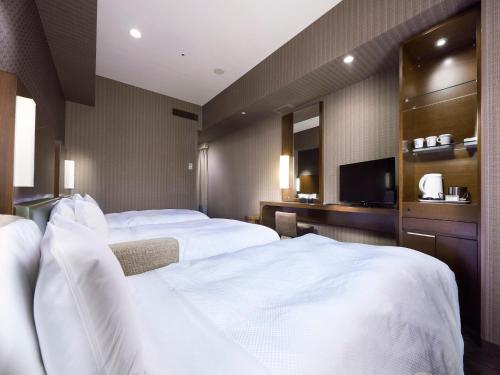 Habitación Doble Superior para no fumadores - 2 camas del hotel Sotetsu Grand Fresa Tokyo-Bay Ariake. Foto 3