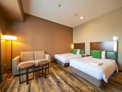 Habitación Doble Deluxe para no fumadores - 2 camas individuales del hotel Sotetsu Grand Fresa Tokyo-Bay Ariake