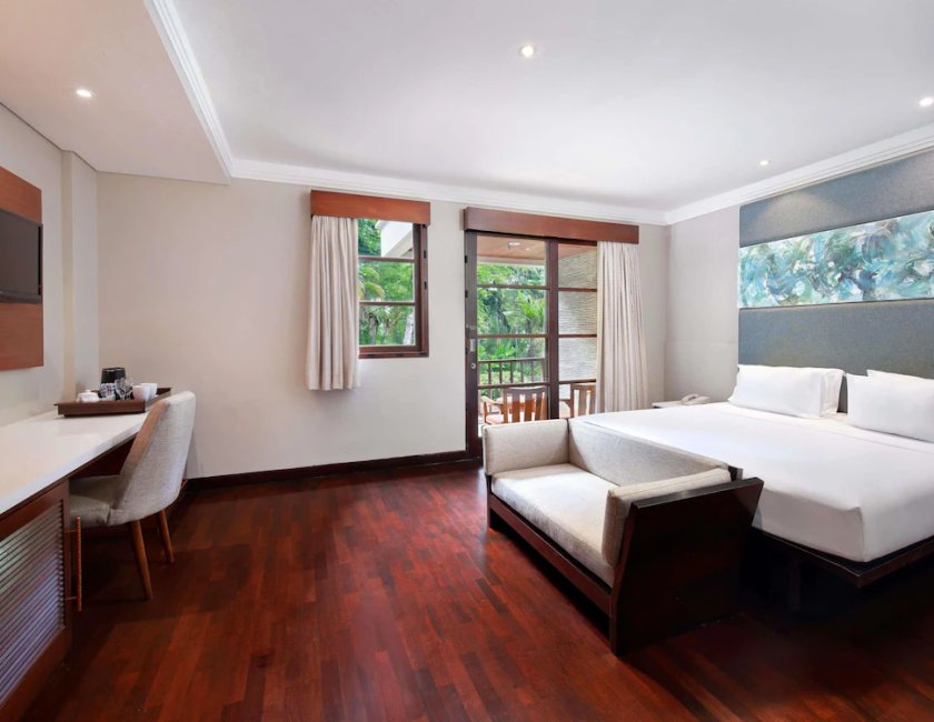 Habitación doble Vista Jardín 1 Cama king del hotel Novotel Bali Nusa Dua Hotel & Residence