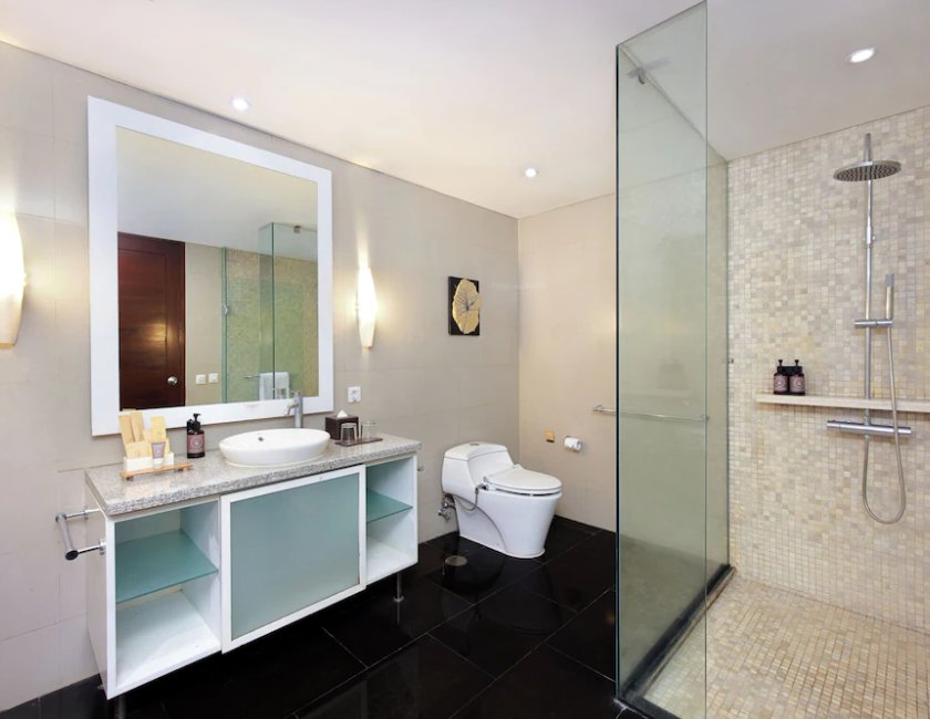 Suite Vista Jardín 3 habitaciones 2 Camas individuales 3 camas king kitchenette del hotel Novotel Bali Nusa Dua Hotel & Residence. Foto 15