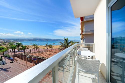 Deluxe Double Room with Sea View del hotel Aloe Canteras. Foto 10