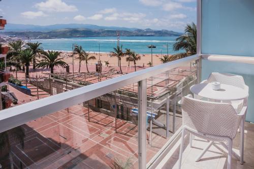 Deluxe Double Room with Sea View del hotel Aloe Canteras