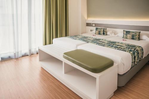 Twin Room with Sea View del hotel Aloe Canteras. Foto 7