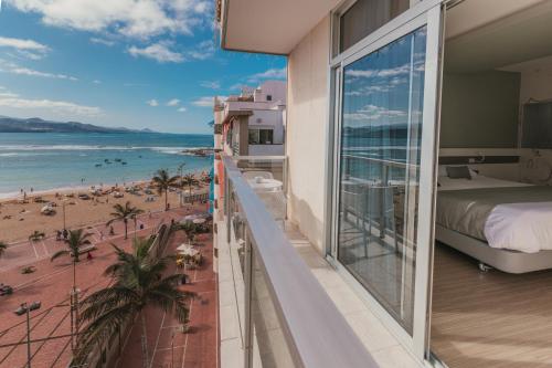 Deluxe Double Room with Sea View del hotel Aloe Canteras. Foto 27