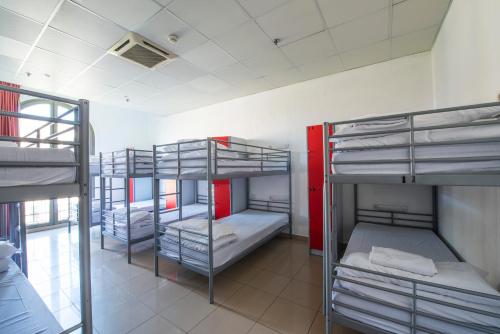 Bed in 12 - Bed Male Dorm Shared Bathroom del hotel Safestay Barcelona Passeig De Gracia. Foto 9