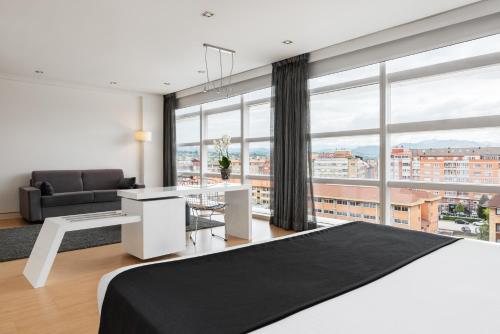 Suite Junior del hotel Eurostars Palacio De Cristal